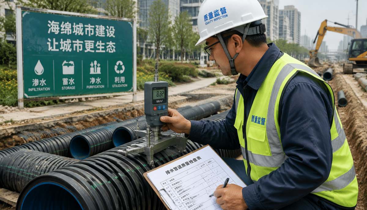 海绵城市验收中管材最常见的3个扣分项——以及甲方怎么在合同里提前规避