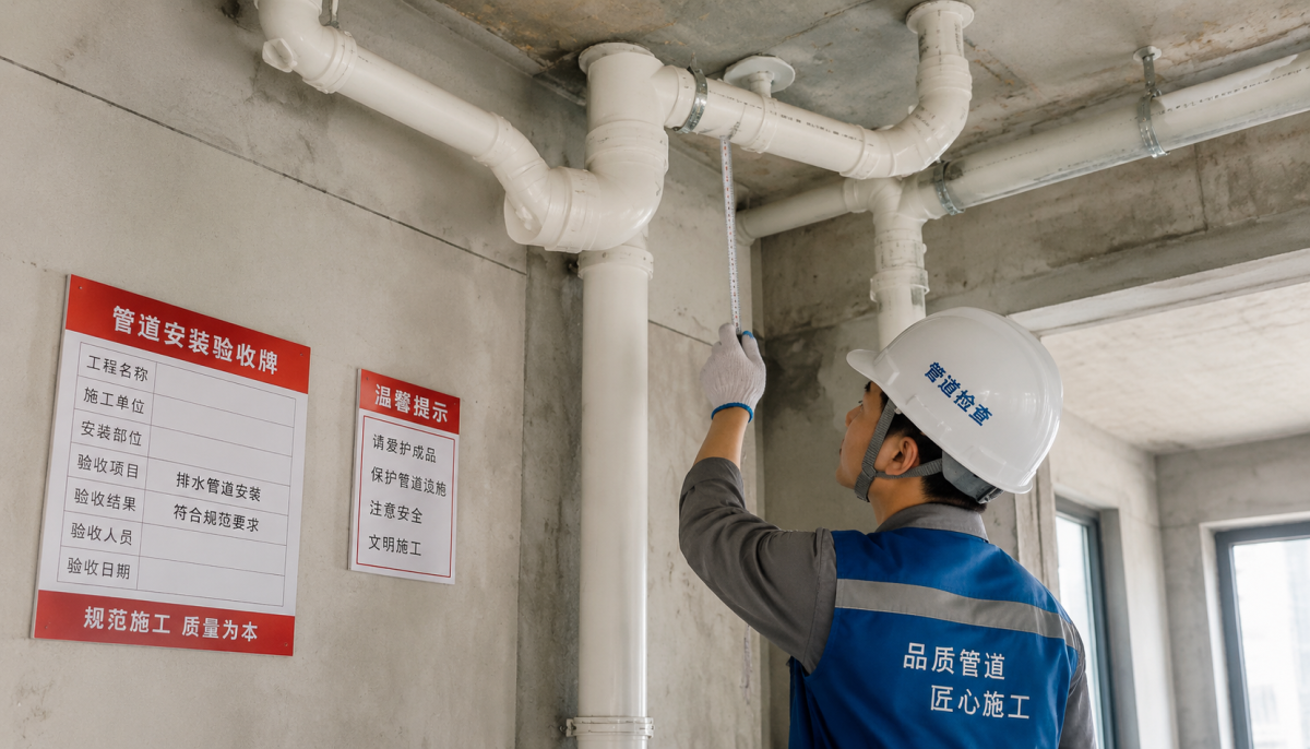 PVC-U排水管在建筑排水中的技术选型：材料性能、标准解析与工程实践