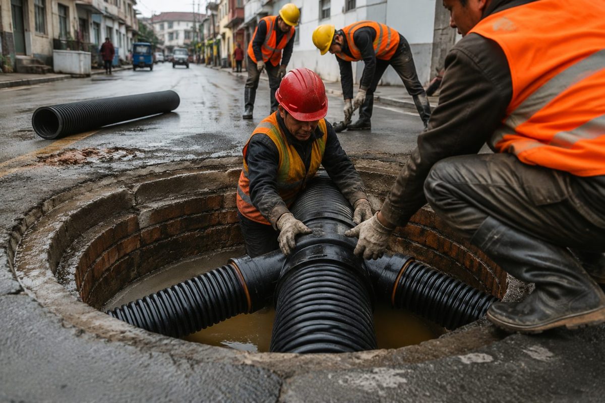 新田县怡华路排水管网与雨污混接改造2300万：5000米换管好办，200个混接点才是真正的技术活