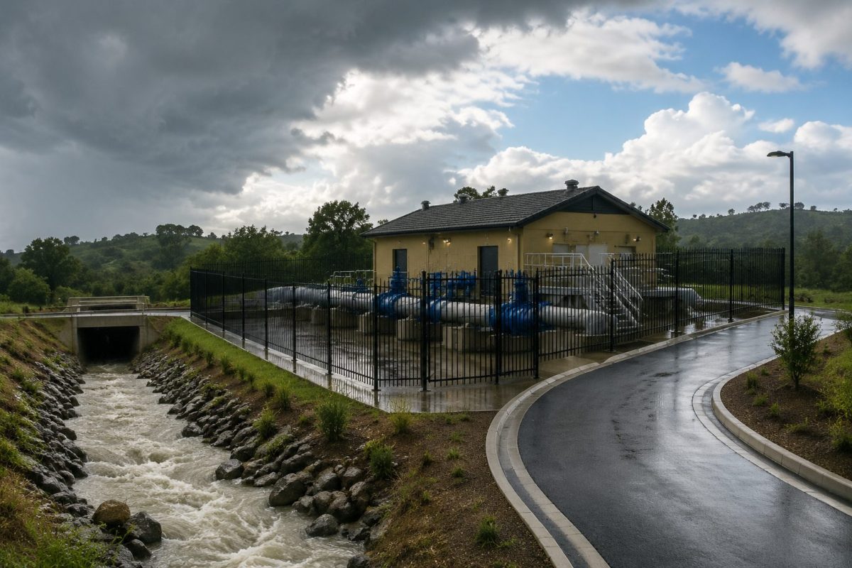Mooroopna雨水泵站与排水设施
