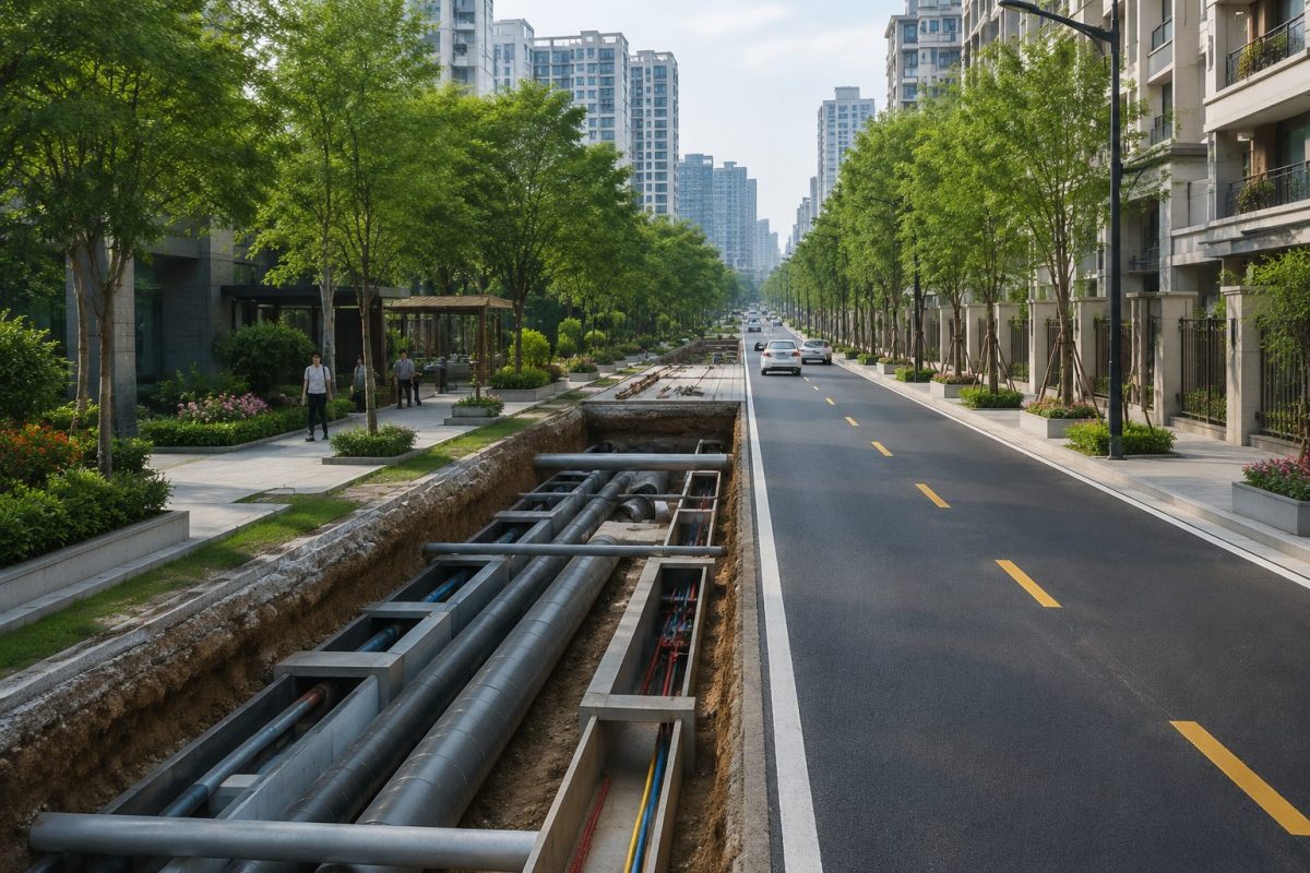 城市更新要走绿色低碳路线：地下管线改造不能只算开挖面积
