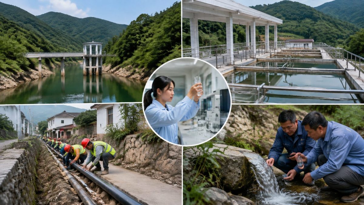 广西农村供水要把水送到户：采购、试压与末端资料怎样一段不漏