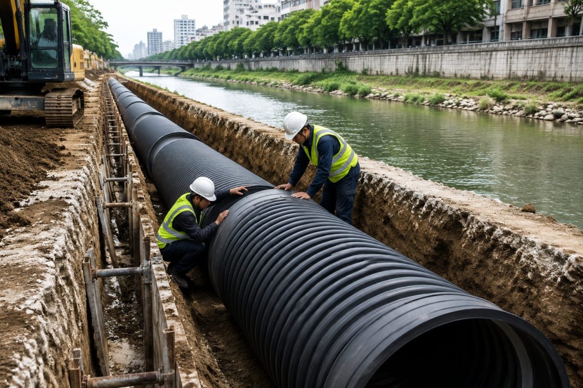 涟源生活污水主干管更新：19.5公里河道沿线管网，DN1800如何保证连续输送