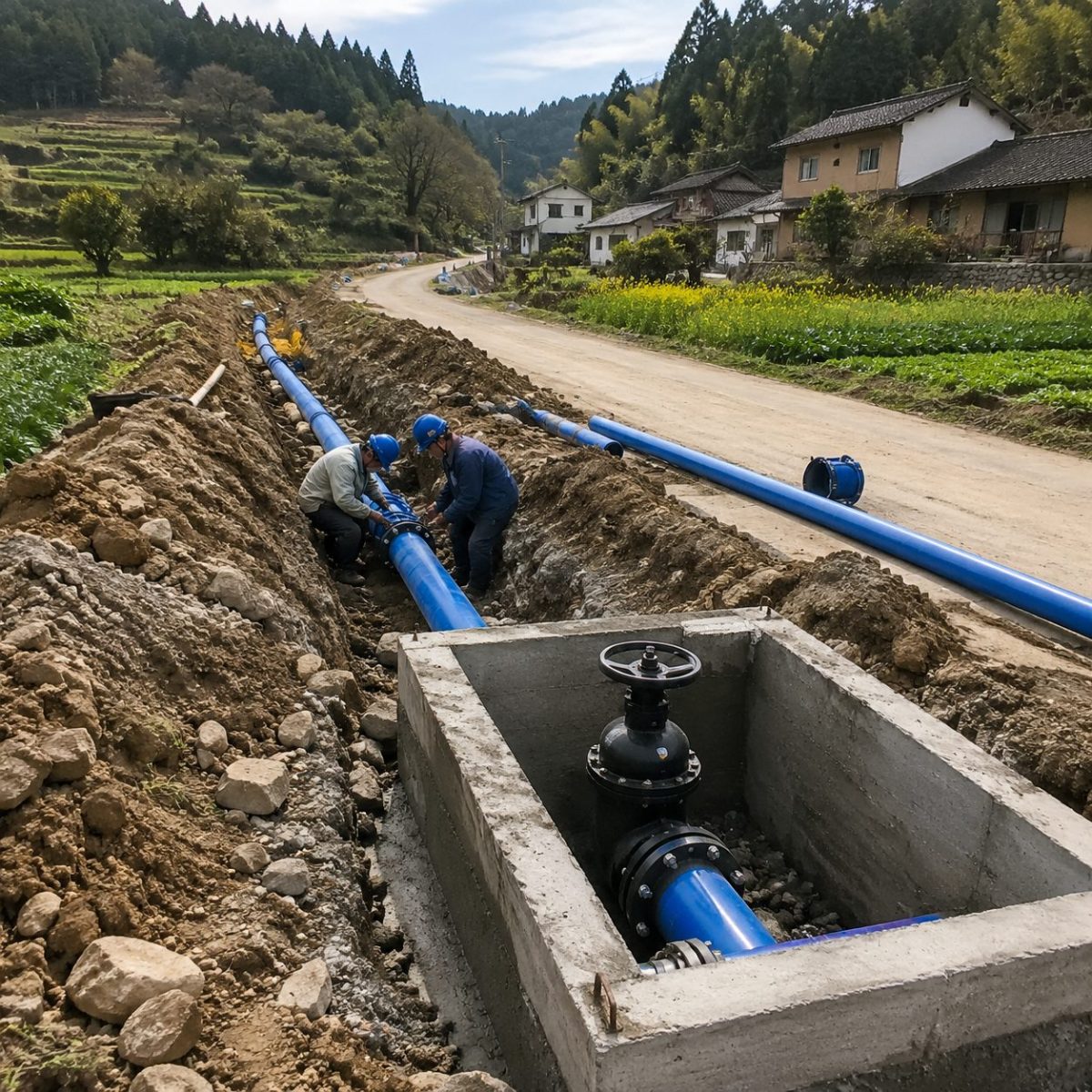 义乌农村供水管网加快改造,漏损治理为什么要把末端接驳放在前面