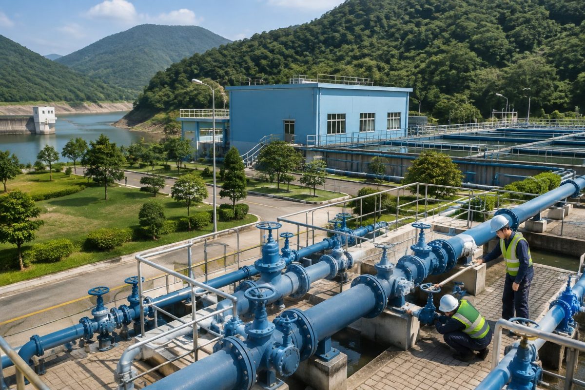 沅江集中供水覆盖40万人：从水源到用户端，供水管网要分清哪些交付节点