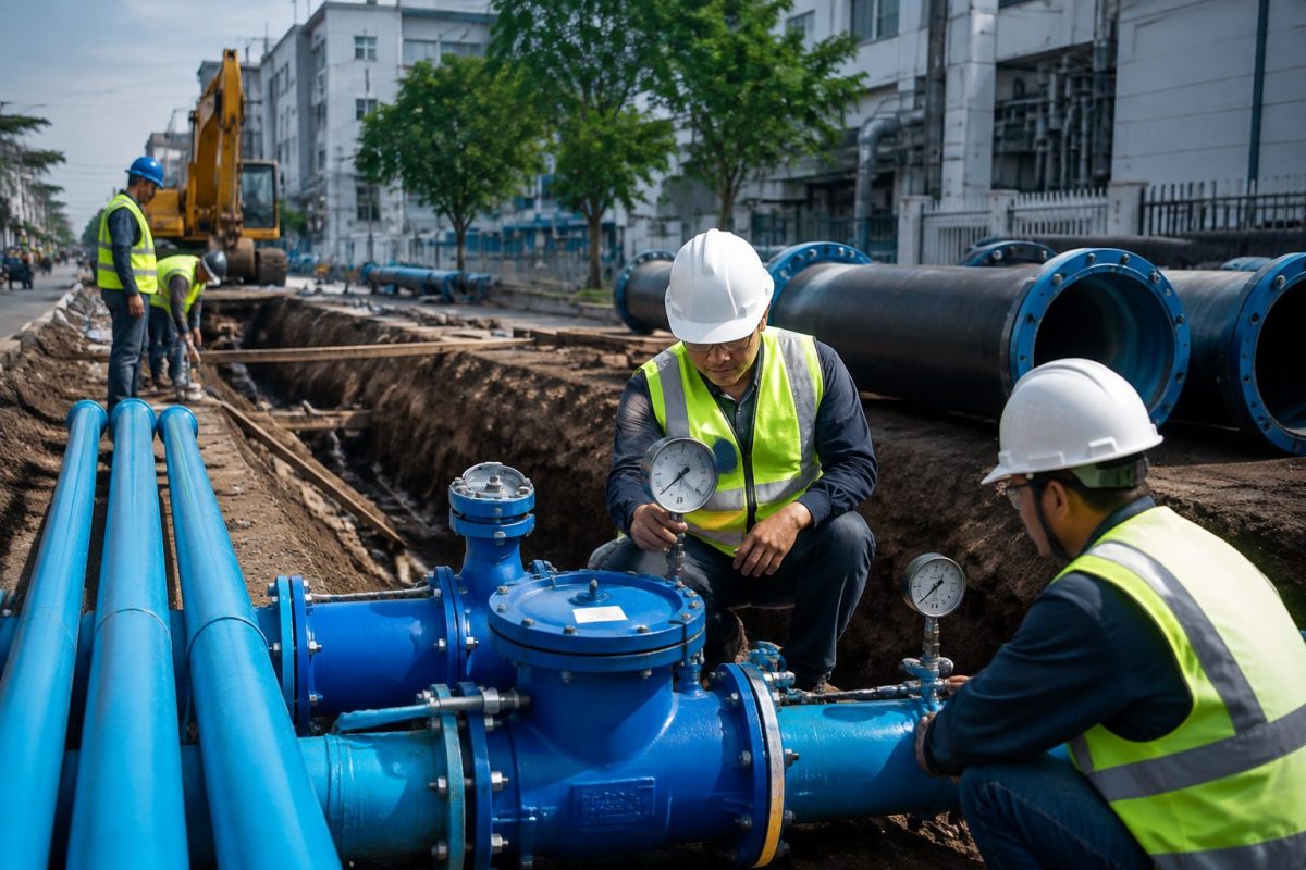 沅江高新区42.3公里供水管网更新：漏损治理为何要把管材、分区和终端放在同一张工程图里