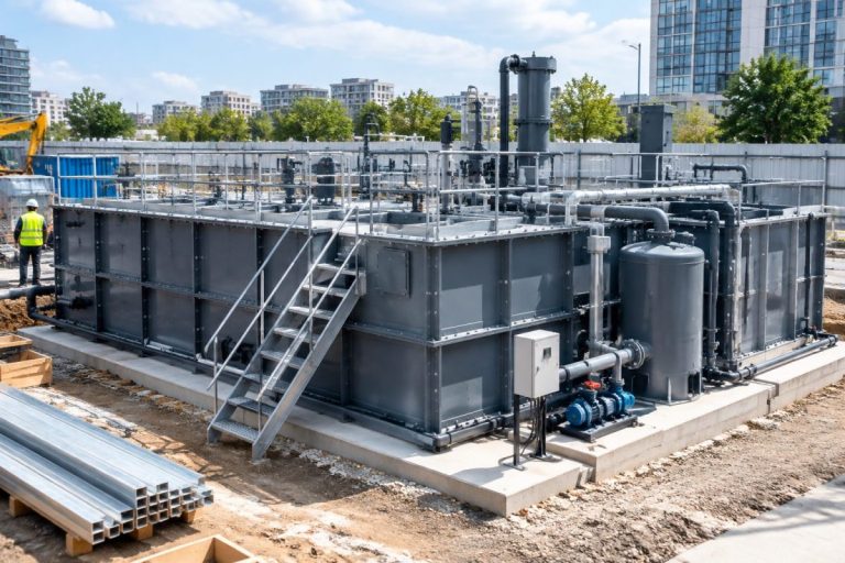 万吨级污水处理能力30至40天建成：装配式水厂快在哪里、风险又在哪里